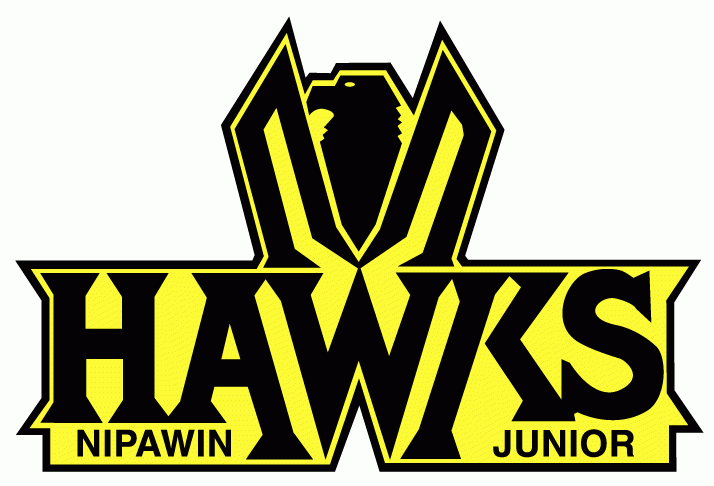 Nipawin Hawks 1985-Pres Primary Logo iron on heat transfer...